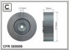 CAFFARO 500099 Deflection/Guide Pulley, v-ribbed belt